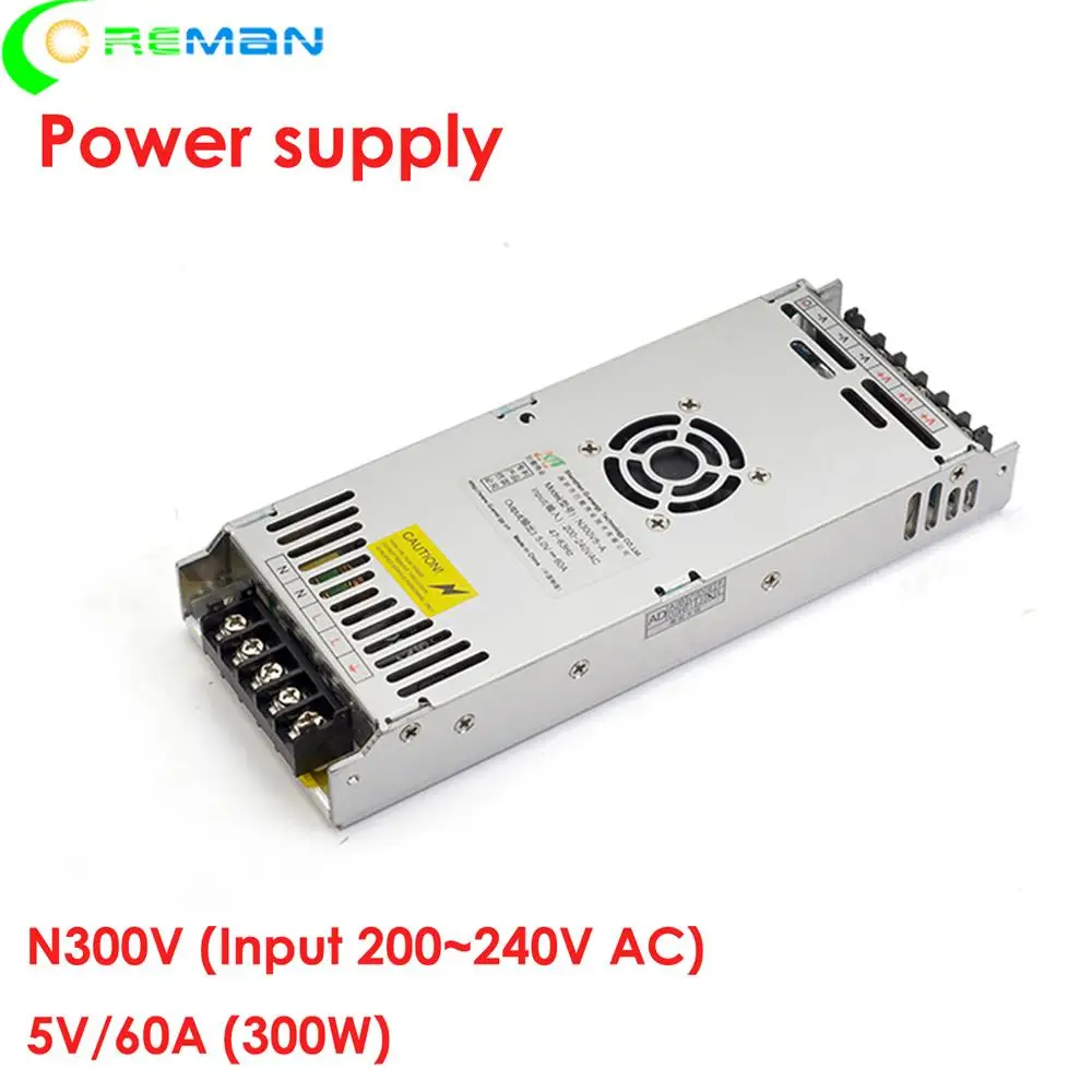 Внутренний наружный светодиодный экран питания G enegry 5V 60A 5v 300W N300V5 источник для diy