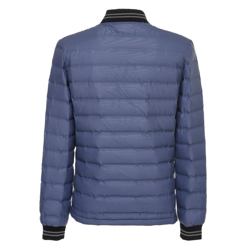 Мужской пуховик с перьями NewBang Двухсторонний воротником-стойкой парка для улицы