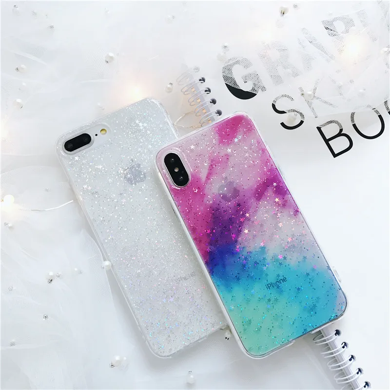 Чехол для телефона HAZEL iPhone 6 S силиконовый Блестящий Мягкий чехол из ТПУ с