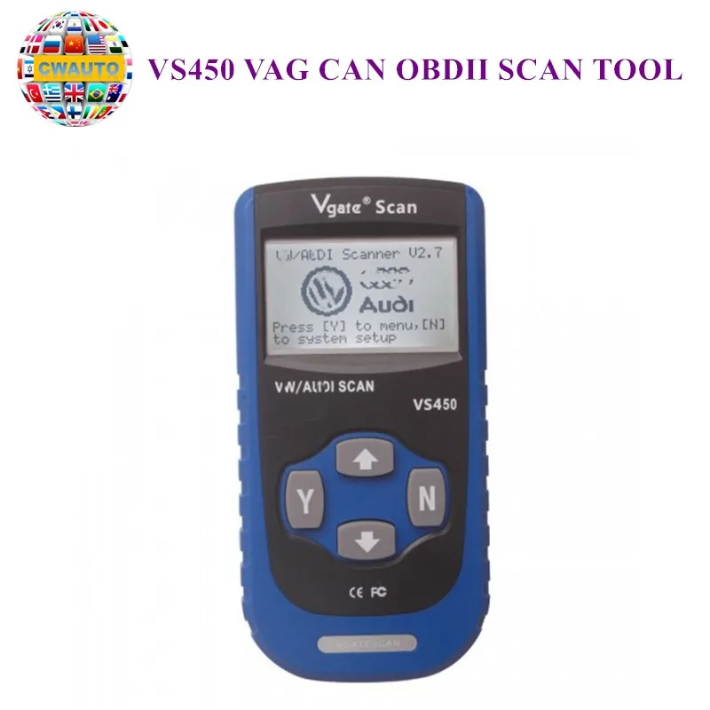 Инструмент для сканирования VS450 VAG CAN OBDII | Автомобили и мотоциклы - Фото №1