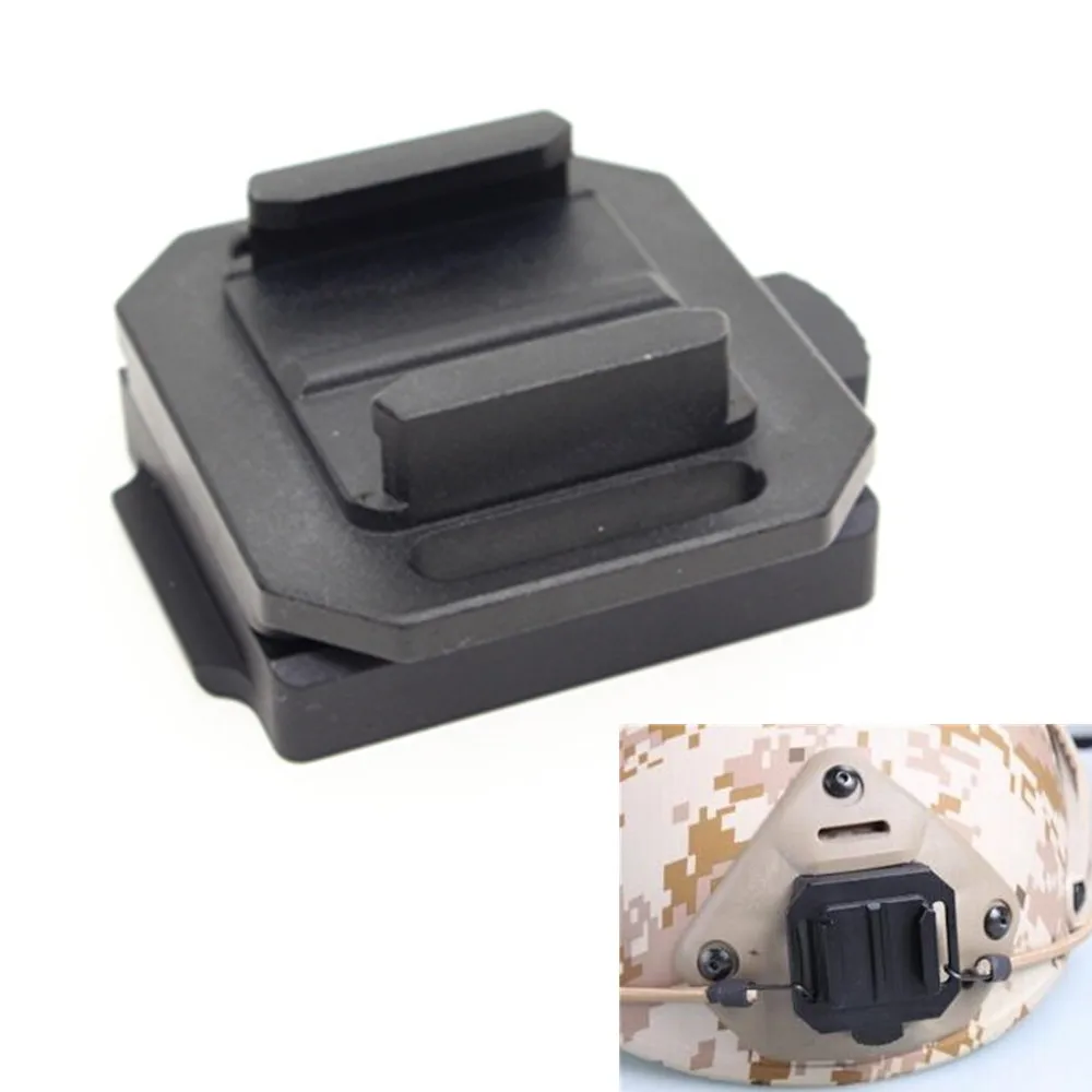 Шлем Nvg крепление рельса быстро фиксируется крепление база адаптер для Gopro Hero 8 7 6 5 Sjcam Xiaomi Yi 4K Eken Dji аксессуары для экшн-камеры