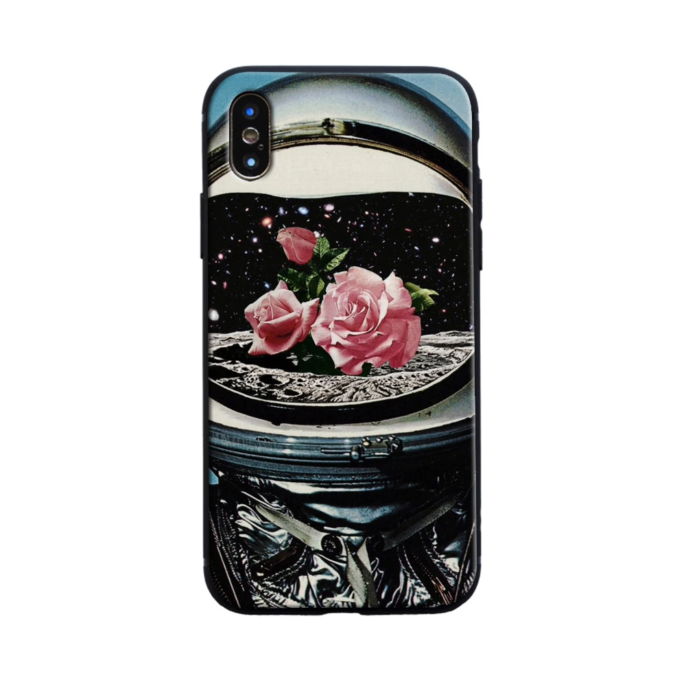 Thetic collage эстетический хиппи чехол для телефона чехол для Apple iPhone 5 5S SE 6 6plus 6s 6s Plus 7 7Plus 8 8Plus X xr xs max - Цвет: 6 soft case