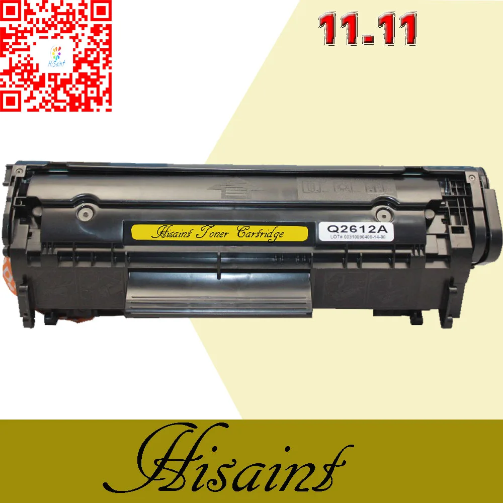 Лидер продаж картридж с тонером Q2612A для HP LaserJet 1010 1012 1015 1018 1020 1022 3010 3015 3020 3030 30503052 2500