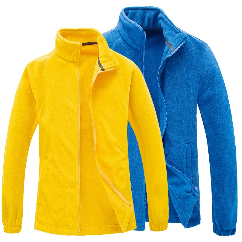 Куртка Мужская/женская из флиса LoClimb теплая зимняя куртка для активного отдыха на