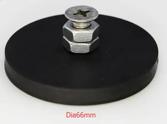 1 шт. 23 кг Вертикальная Тянущая подъемная Магнитная подставка диаметр 66 мм для