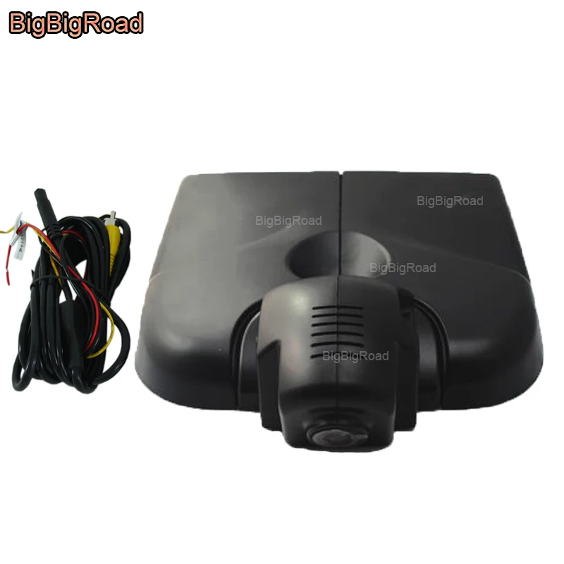 BigBigRoad автомобиля видео регистраторы Wi Fi DVR регистраторы двойной объектив для Buick Encore/Opel Mokka/Vauxhall 2013 - Название цвета: Black Single Camera