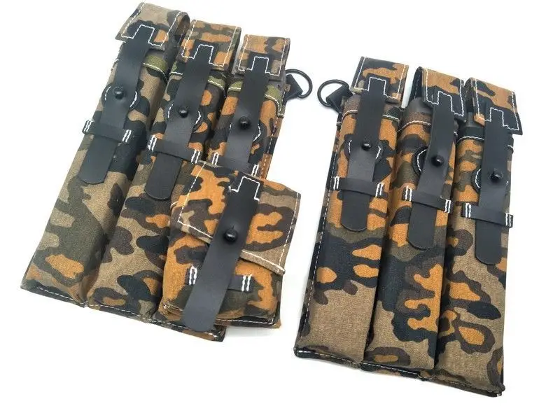 Немецкая армия Второй мировой войны WH ELITE MP38 MP40 Осенний Камуфляжный боеприпасы из