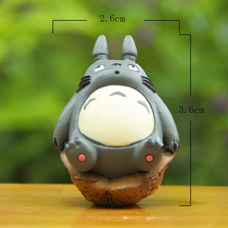 Studio Ghibli Мой сосед Тоторо Смолы Фигурка DIY орех может/Мэй фигурку игрушки