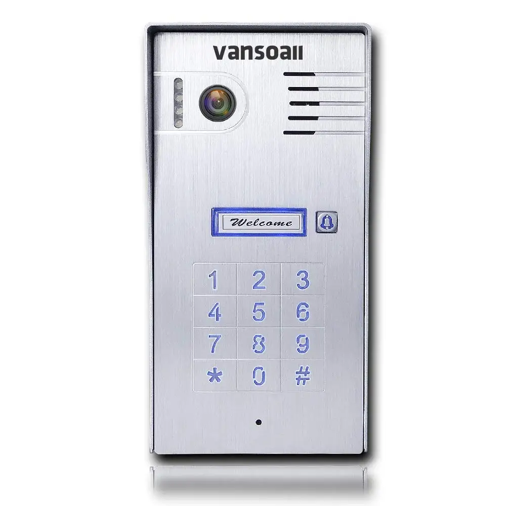 VANSOALL умный беспроводной видеодомофон Wi-Fi Домофон с HD камерой безопасности с PIR датчиком движения ночью