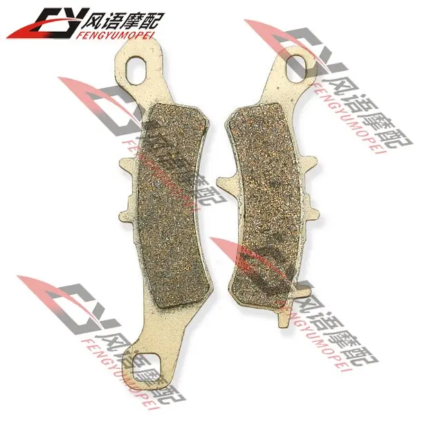 

Бесплатная доставка Для Kawasaki KL250 1997-2002 KLX250 H1 1998 мотоциклетные передние тормозные колодки из меди и волокна