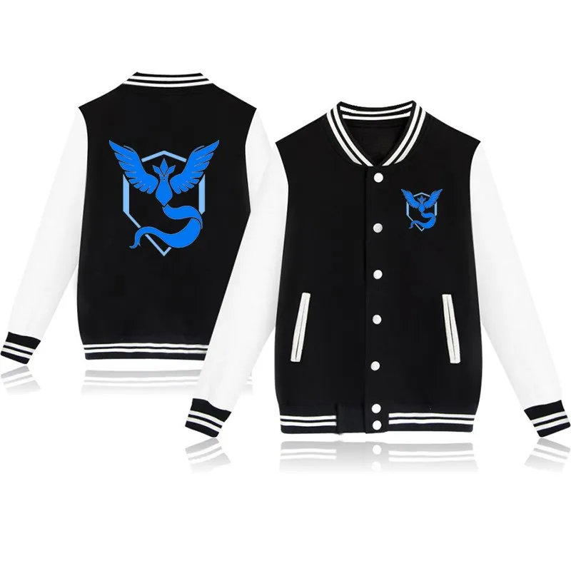 

Men Women Team Jacket New Autumn Winter Fashion Instinct Mystic Valor Print Jacket Hipsters Unisex Casual Sweatshirts