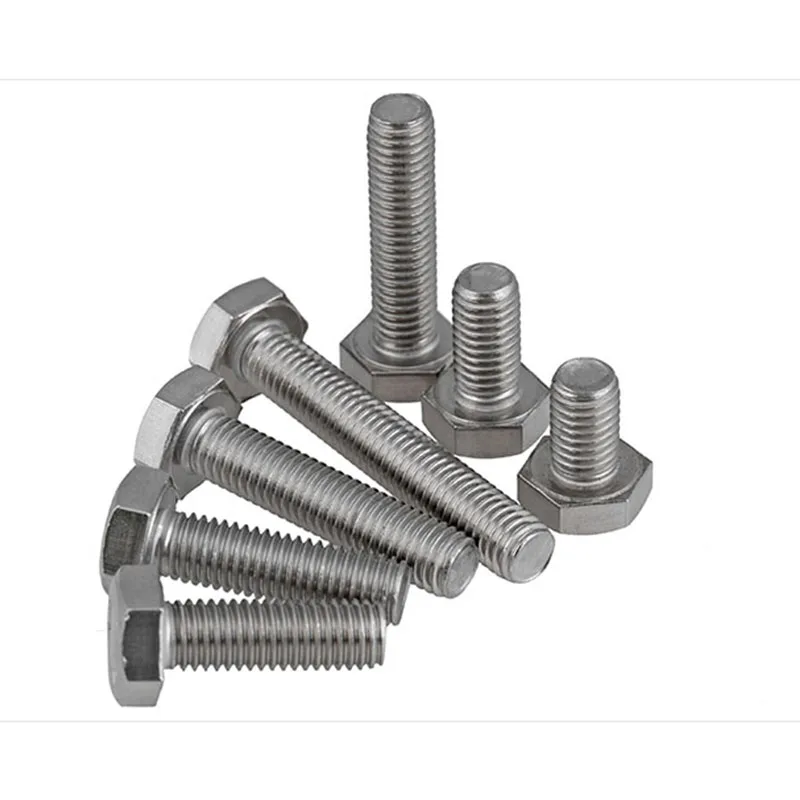 Винт с шестигранной головкой из нержавеющей стали/M12*20-200 DIN933 шестигранный болт
