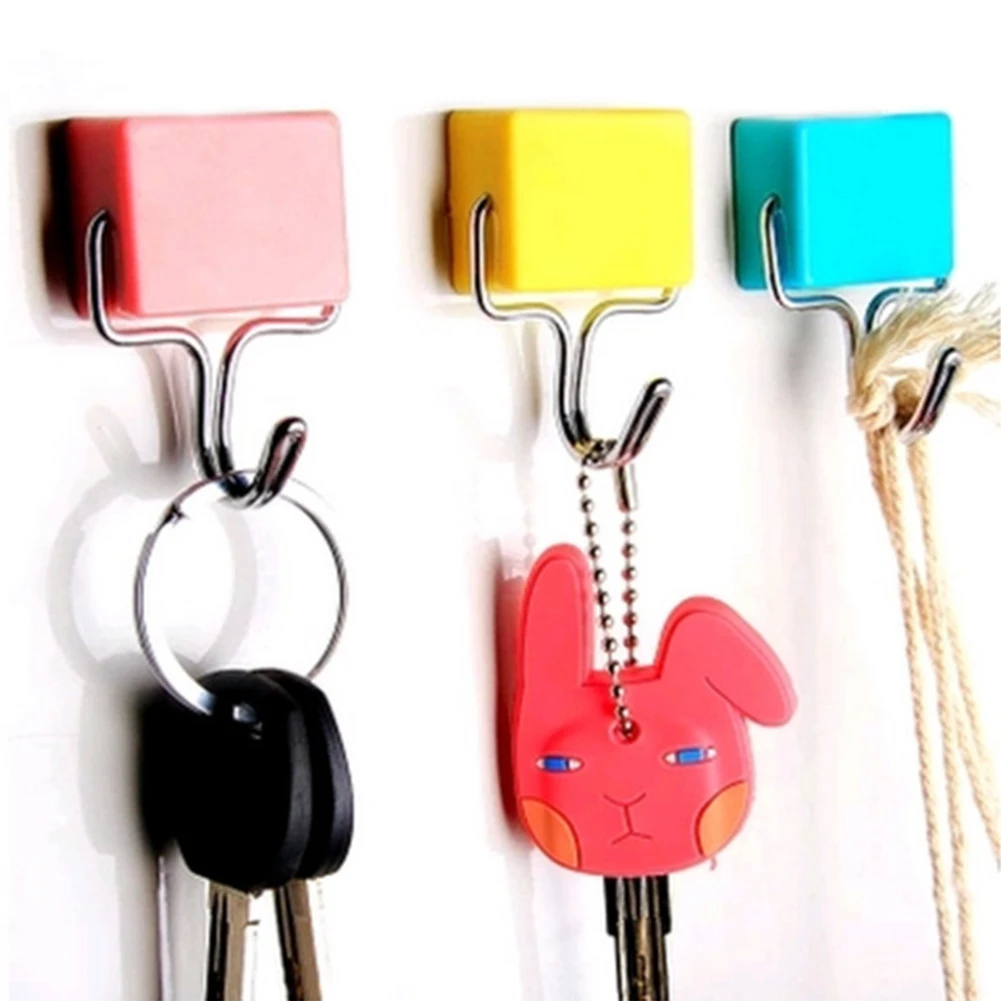 Lovely Candy Color Ultra-Powerful Super Strong Magnetic Hanger Hook Microwave Oven Kitchen Refrigerator Magnet #704 | Дом и сад