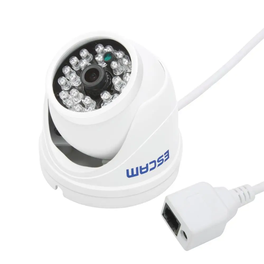 Peashooter QD520 Поддержка Onvif 720P H.264 1/4 CMOS 3 6 мм фиксированный объектив ночного видения P2P