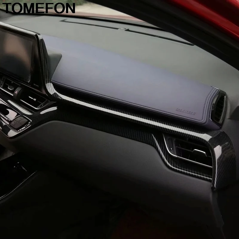 TOMEFON для Toyota C HR ЧР 2016 2017 2018 центральный Управление инструмент Панель накладка