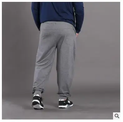 Новый 2021 осень зима мужские размера плюс XXXL 4XL 5XL 6XL 7XL 8XL Брюки повседневные