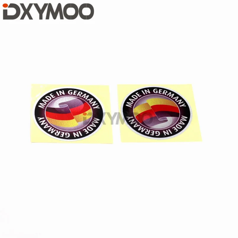 2 шт. качество сделано в Германии масляный бак автомобиля наклейки на окна
