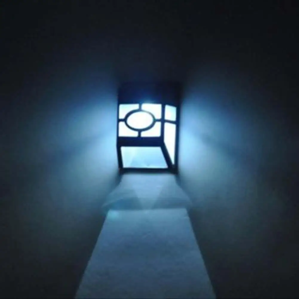 Настенное крепление на солнечной батарее светодиодный светильник садовый путь