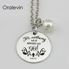 Вдохновляющие ручные штампованные подарочные украшения, 10 шт.лот, # LN672