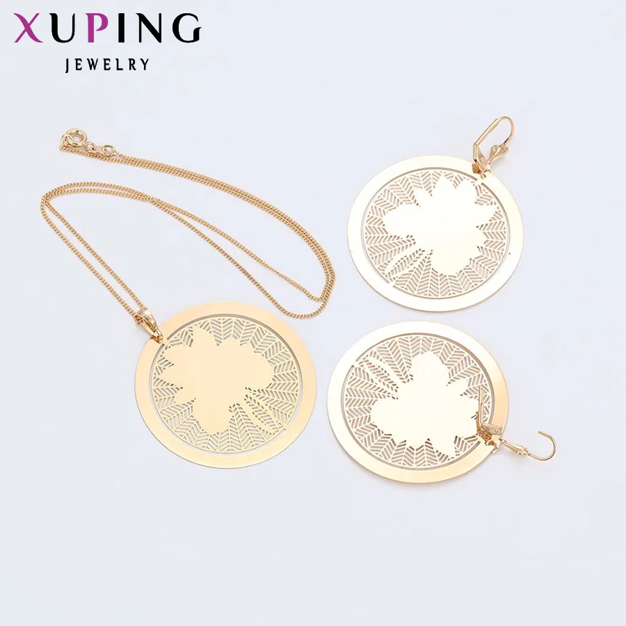 Xuping Fashion Chinese New Style Jewelry Set Charm Gold Color Plated For Women Valentine's Day Gifts 60212 | Украшения и