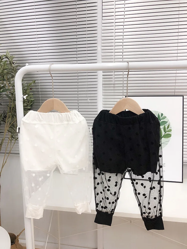 Женские повседневные леггинсы с фальшивыми вставками летние сетчатые штаны для