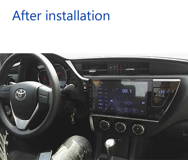 Для Toyota Corolla 2018 Auris 11 поколение 2017 e160 e170 10 1 дюймов Автомобильный мультимедийный