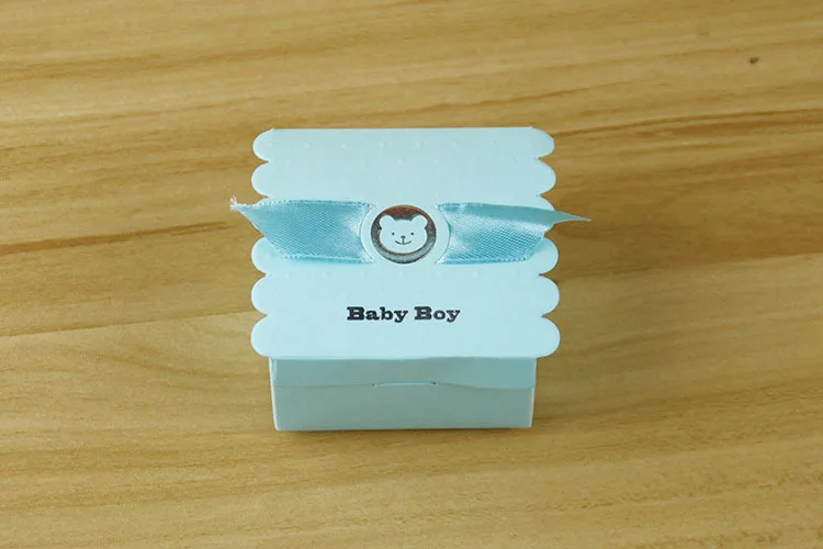 

20pcs/lot Cute Baby Shower Favor Boxes Baby Shower Gift Bags Candy Boxes