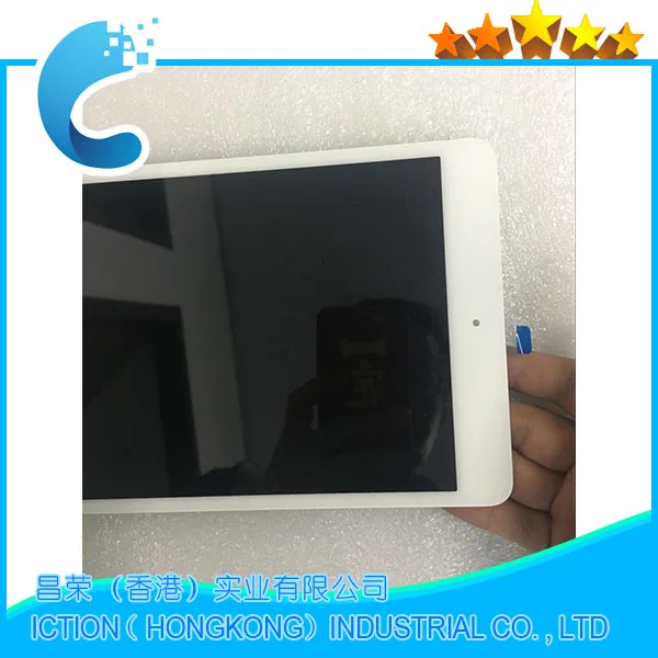 Новый черный и белый ЖК дисплей сенсорный экран в сборе для iPad Mini 4 A1538 A1550 цифровая