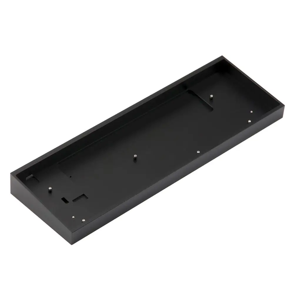 Black TOFU65 65% Aluminum case for custom mechanical keyboard fit TADA68 DZ65pcb - Цвет: Black