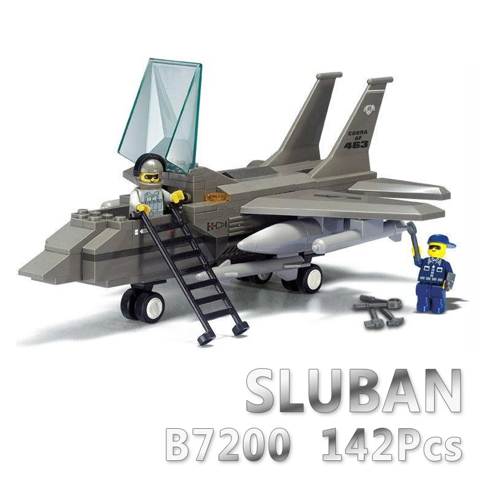 Sluban модель здания B0361 214 шт модель строительные наборы Классические Игрушки Хобби самолет коллекция - Цвет: Without Original Box