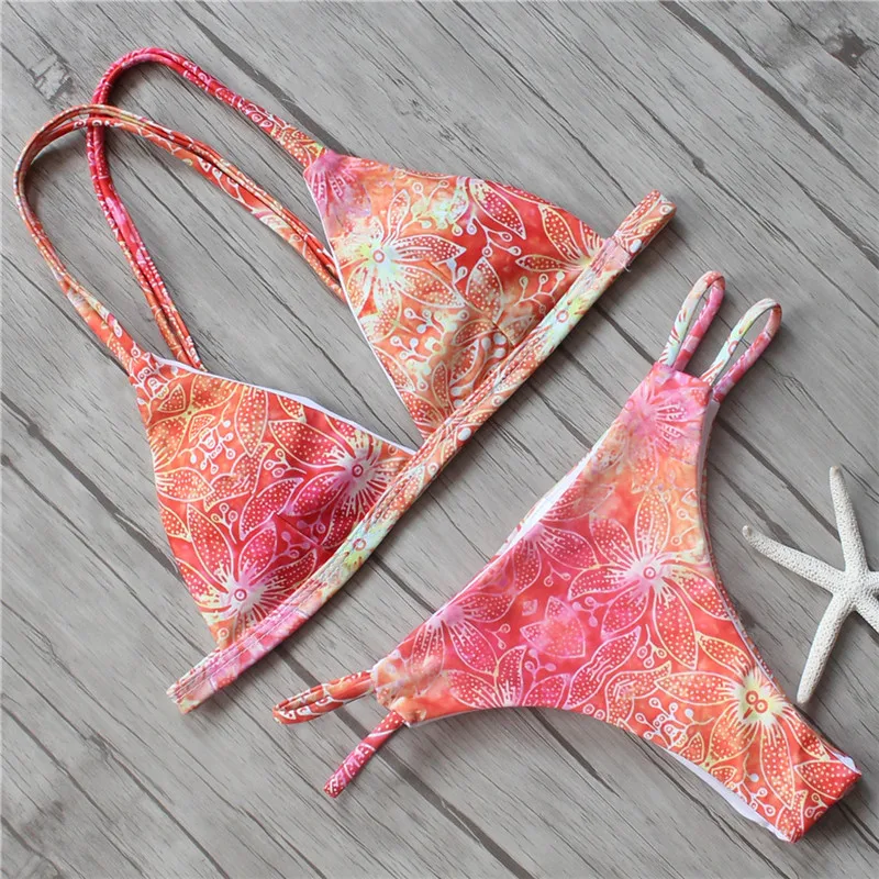 2018 новый летний женский однотонный комплект бикини бюстгальтер с вкладышами пуш