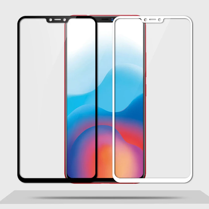 2 шт 3D закаленное стекло для Vivo X21 полное покрытие экрана Защитная пленка |