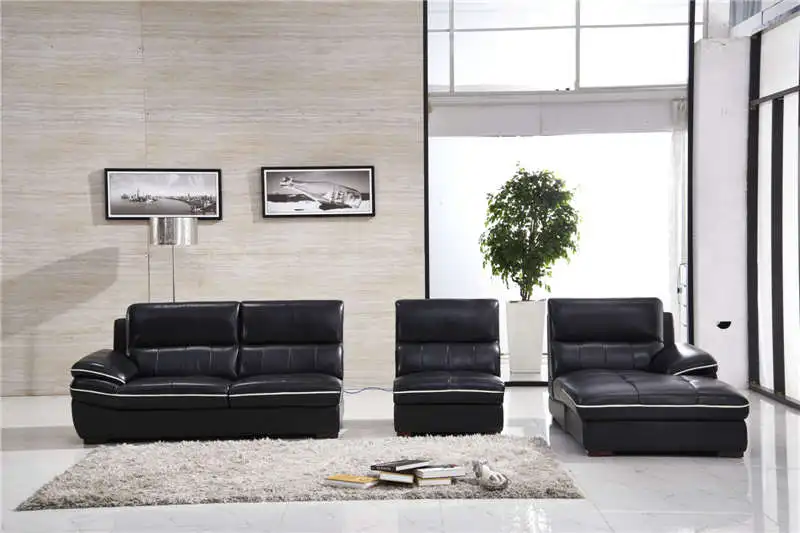 Цена по прейскуранту завода L форма кожаный диван-кровать гостиная диван набор |