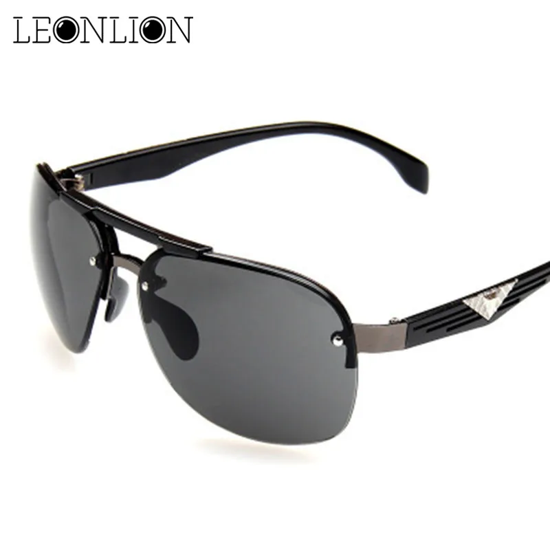 

LeonLion 2021 Classic Vintage Sunglasses Man Driving Big Frame Sun Glasses Women Brand Designer UV400 Outdoor Oculos De Sol