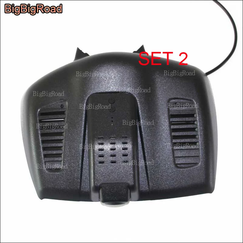 BigBigRoad для Ford Mondeo MK5 2013 2015 2017 2018 Автомобильный видеорегистратор с Wi-Fi Novatek 96672 камера