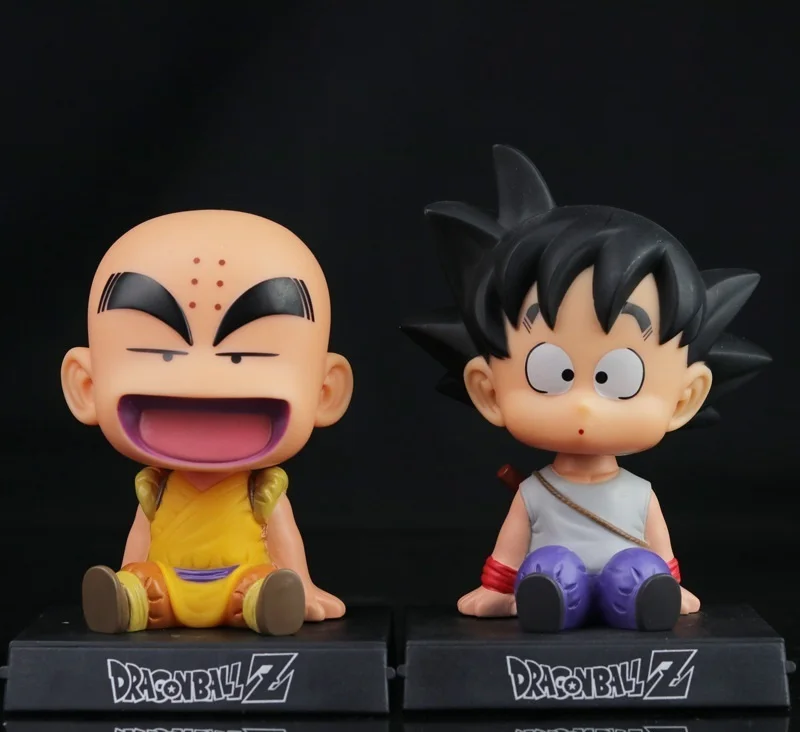 12 см Dragon Ball Z фигурка Сон Гоку криллин Мастер Роши фигурка игрушки ПВХ Модель Кукла автомобиль качели Коллекционная модель игрушки