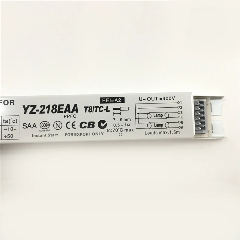 Электронный балласт 3AAA YZ 218EAA T8/TC L 220V 2X18W 2X15W для системы управления аварийным