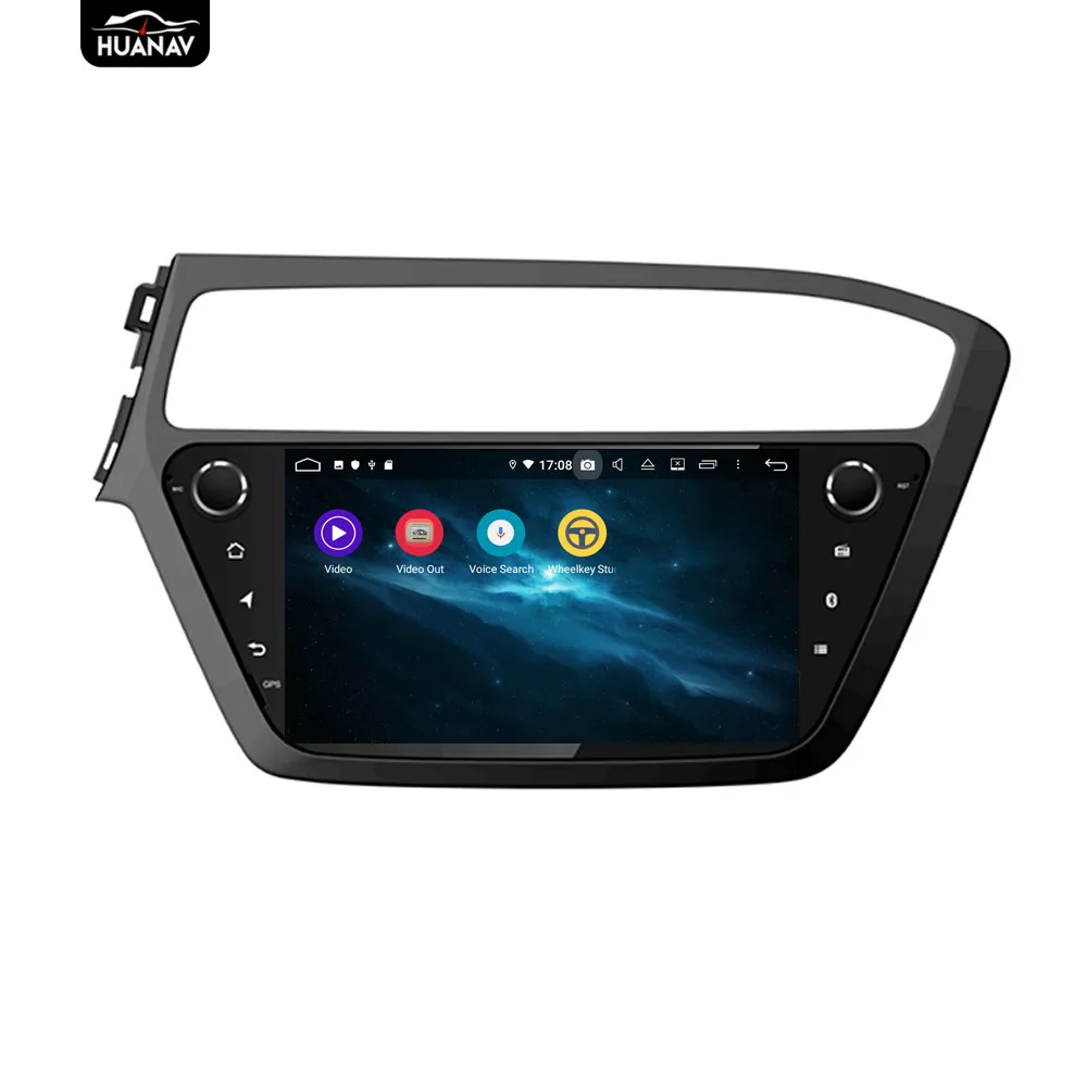Автомобильный DVD плеер DSP Android 9 GPS навигация для Hyundai I20 2018 автомобильное радио
