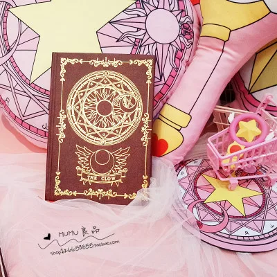 Type A Аниме карты Captor Sakura ноутбук Pocketbook Волшебный Массив блокнот портативная книга - Цвет: Type A