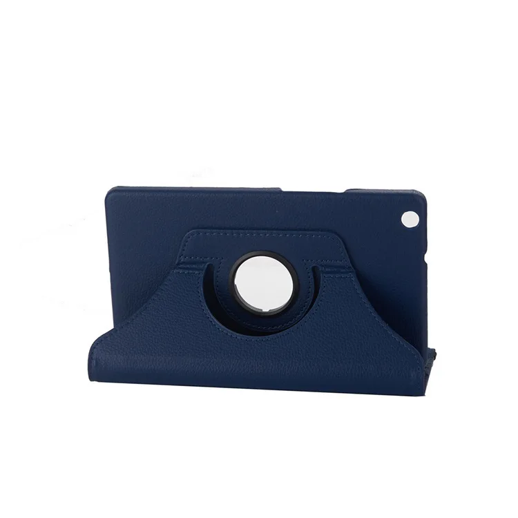 Dark Blue Coque чехол для huawei MediaPad T5 8,0 дюймов JDN2-W09/AL00 360 Вращающийся Кожаный чехол для Honor Pad 5 8,0 ''чехол для планшета - Цвет: Dark Blue