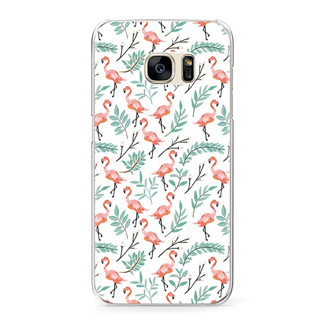 Для Samsung Galaxy S5 S6 S7 S8 край J7 J5 A5 A3() g530 чехол для телефона прекрасный цветочный узор крышка - Цвет: 0724