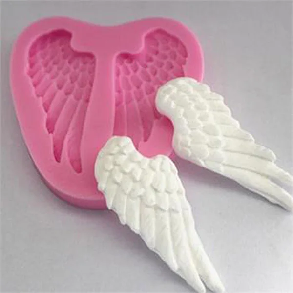 Крылья Ангела силиконовые формы DIY выпечки Sugarcraft помадки украшения торта