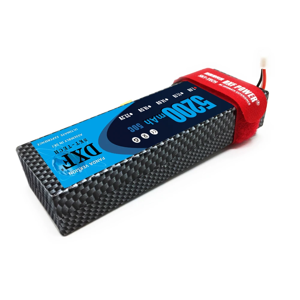 DXF 5200 мАч 50C Lipo 2S 7 4 В аккумуляторные батарейки в твердом чехле для TRX Slash Losi HPI Yokomo 1:8