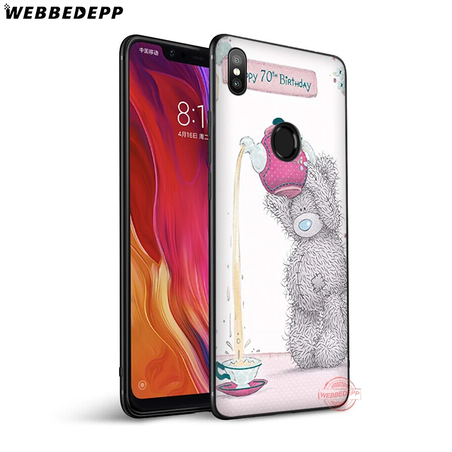 WEBBEDEPP Tatty Teddy Me To You Bear Soft Silicone Case for Xiaomi Mi 6 8 9 SE MAX 3 A1 A2 Lite F1 Cover | Мобильные телефоны и