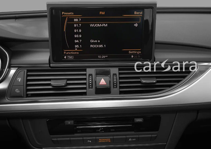 4G ram Android экран обновление для Aud i A6 A7 2012 до головное устройство Радио сенсорный gps Навигация стерео тире мультимедийный плеер