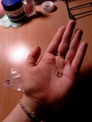 Серьги гвоздики из хирургической нержавеющей стали для пирсинга круглые штанги