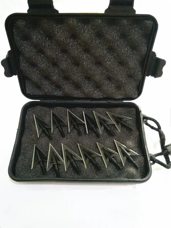 

Sharp Arrowheads Metal Broadheads 100 Grain Archery Hunting Bow Arrow Tips