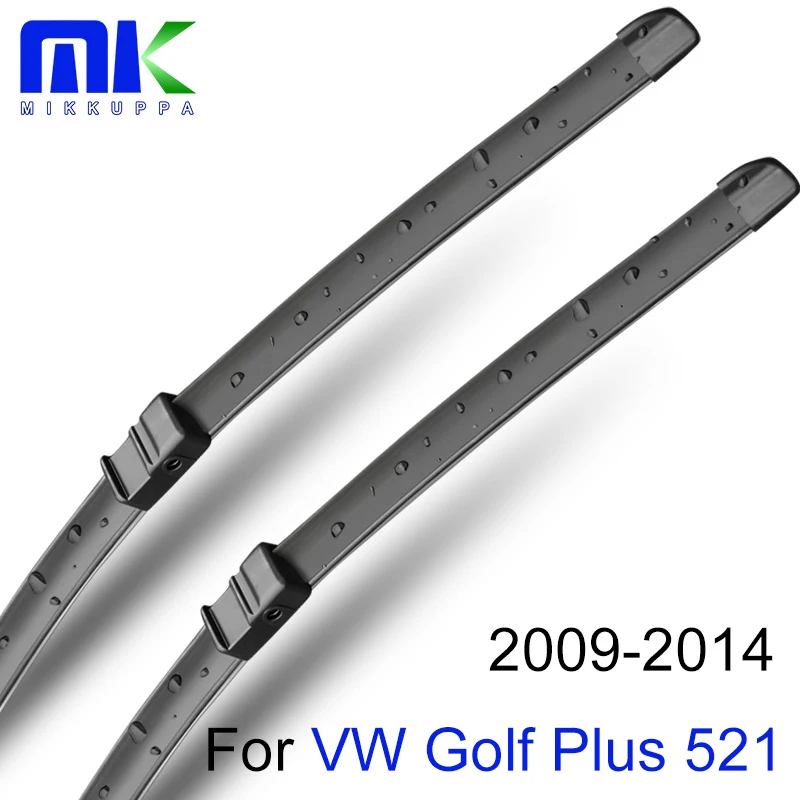 Рычаг и лезвия стеклоочистителя Mikkuppa для VW Golf Plus 521 2009 2014 лобовое стекло из