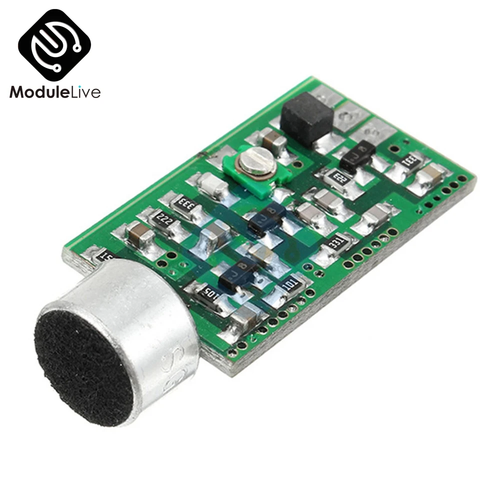 FM передатчик pick up Module мини беспроводной pick up микрофон беспроводной аудио передатчик FM Emission MIC основная плата V4.0