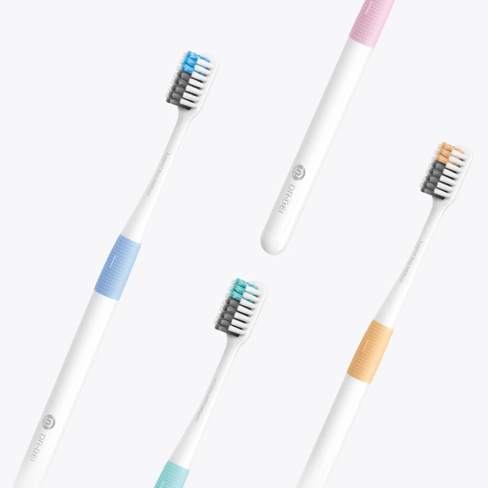 Xiaomi Mijia умные домашние инструменты Doctor B Bass метод зубная щетка 4 вида цветов/набор